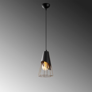 Lustra Sivani Tel Black 17x17x124 cm - Img 4