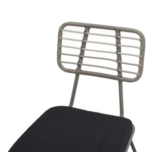Naoki-Kliton B Pako World Anthracite 80x80x74 cm, комплект от 5 части за градинска маса и столове - Img 6