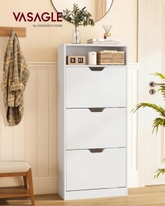 Pantofar White Vasagle 60x24x139 cm - Img 8