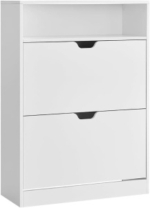 Pantofar White Vasagle 80x24x102 cm