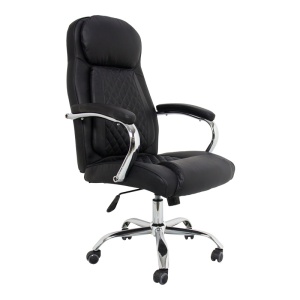 Scaun birou, Stoldi, Pako, Negru 62.5x70x121 cm