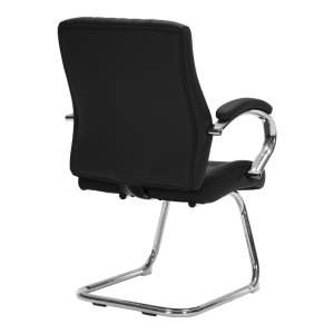 Scaun de conferinta office, Thiodore, Negru, 67x49.5x100 cm - Img 2