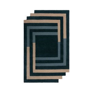 Абстрактен килим Лабиринт Зелен 200X290 cm, Flair Rugs - Img 2