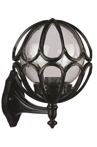 Апликация за стена на открито M2 Black 28x23 cm
