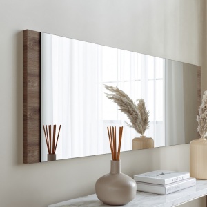 Декоративно огледало Boy Aynası Basic Орех 40x120 - Img 2