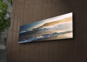Картина с LED осветление 3090İACT Многоцветна 30x90x3 см