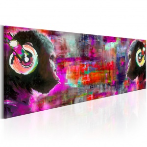 Картина - Colours of Music 120x40 см