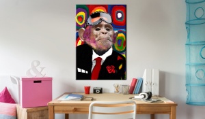 Картина - Mr. Monkey 60x90 см - Img 2