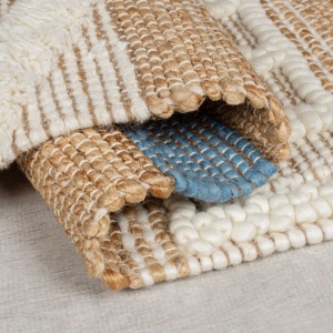 Килим за площ Medina Blue Jute Blue 60x230 cm, Flair Rugs - Img 2