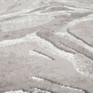Килим с мраморен ефект сребрист 300X400 см, Flair Rugs - Img 5