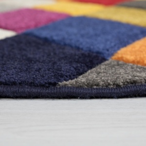 Килим „Rhumba Multicolor“ с напречни ивици, 66 × 300 см, Flair Rugs - Img 6