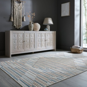 Килим, Clementine Washable Flair Rugs, многоцветен, 194x290 см