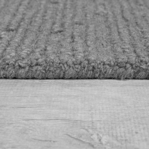 Килим, Harris Boucle Wool Flair Rugs, сив, 120x170 см - Img 3