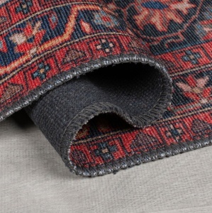 Килим, Medallion Washable Flair Rugs, червен, 190x290 см - Img 4