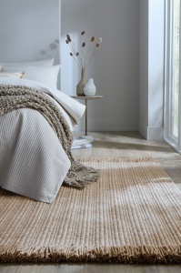 Килим, Rene Fringed Ribbed Flair Rugs, бежов, 200x290 см