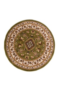 Килим Sherborne Зелен 133X133 см, кръгъл, Flair Rugs - Img 2