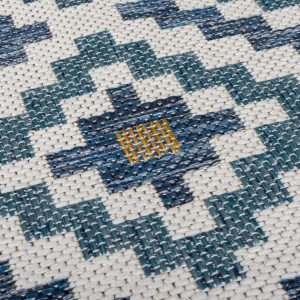 Килим Zia Trellis Outdoor Blue 120x170 cm, Flair Rugs - Img 4