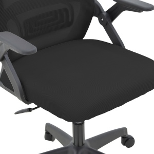Офис стол Peja Black 58x60x107-117 cm - Img 8