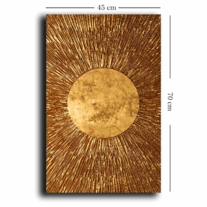 Платно за стена 4570NISC-023 Golden 45x70 cm - Img 2