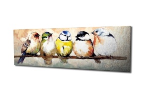 Платно за стена PC126 Multicolour 30x80x3 cm - Img 3