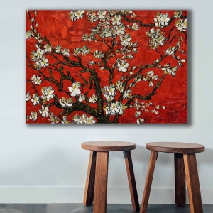 Платно Платно за стена VANGOGH075 Многоцветен 70x100 cm