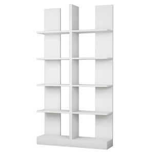 Рафт за книги İkiz, бял - Img 3