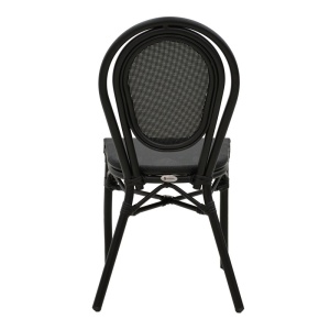 Стол за градина Nacia Черен 45x59x85 см - Img 5