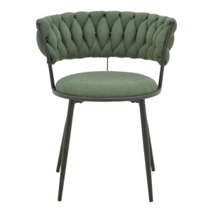 Стол с подлакътници Alkia I Kaki 57x58,5x72 см - Img 4