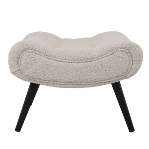 Табуретка за фотьойл, Silla, Pako World, бежова, 68x58x40 см - Img 5
