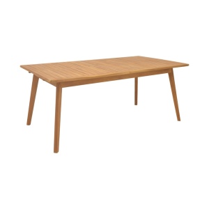 Трапезен комплект от 7 части, Ganny-Pino, Pako World, естествен цвят, 180/240x100x75 см - Img 5