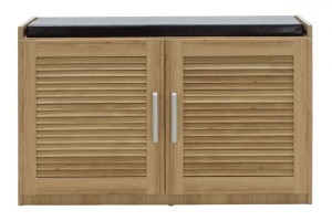 Шкаф за обувки Crispy за 9 чифта Sonoma 94x34,5x60 см - Img 4