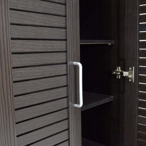 Шкаф за обувки Sante 21 чифта Wenge 60x37x183 см - Img 4