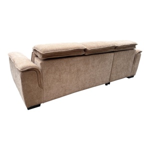Coltar extensibil dreapta, Lemance, Bej, 255x168x82 cm - Img 6