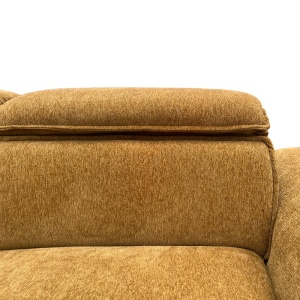 Coltar extensibil stanga, Lemance, Camel, 255x168x82 cm - Img 8