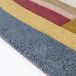 Covor oval Emryc Wool Multicolor 200x290 cm - Img 5