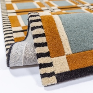 Covor Quadro Wool Multicolor 160x230 cm - Img 2