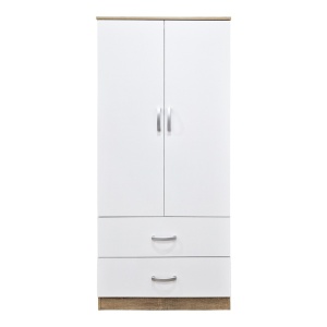 Dulap, Alvia, Alb, 80x51.5x180 cm - Img 5