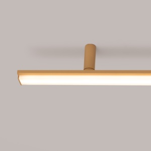 LED полилей 3000K, Lagom, златист, 181x4x7 см - Img 5