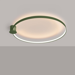 LED полилей 3000K, Rio 110, маслинено зелен, 110x115x16 см - Img 3