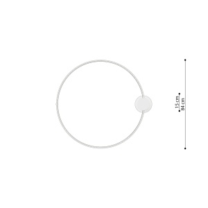 LED полилей 3000K, Rio 78, маслинено зелен, 78x84x13 см - Img 10