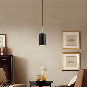 Lustra Kem Black 124x9x9 cm