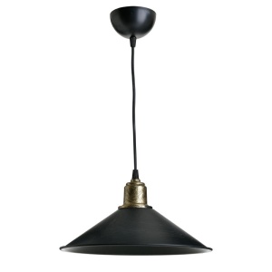 Lustra PWL-0964 черно и античен бронз 30x30x62 cm