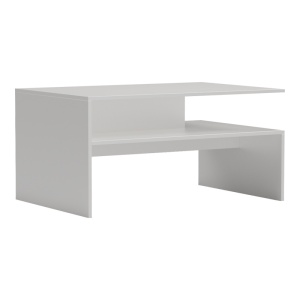 Masuta de cafea, Coffa, Alb, 90x60x45 cm - Img 2