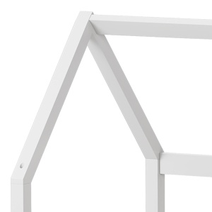 Pat montessori, Bambie, Pako, Alb 77x145x136 cm - Img 5