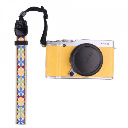 Curea de mana camera foto Canon, Nikon, Sony, Fuji - Vintage multicolor JN10