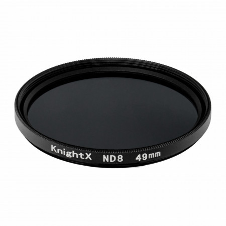 Filtru ND8 (0.9) 49 mm KnightX densitate neutra uniforma SLIM