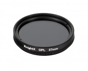 Filtru CPL ( polarizare circulara) KnightX 37 mm Super Slim