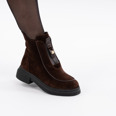 Ghete Piele Naturala Maro 087 869