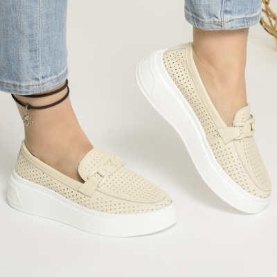 Pantofi Casual Piele Naturala Bejj AN2771
