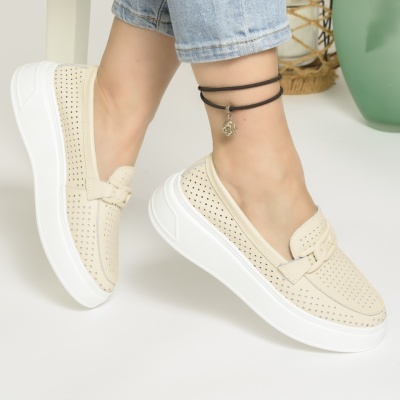 Pantofi Casual Piele Naturala Bejj AN2771